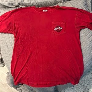 Red Old Row Shirt